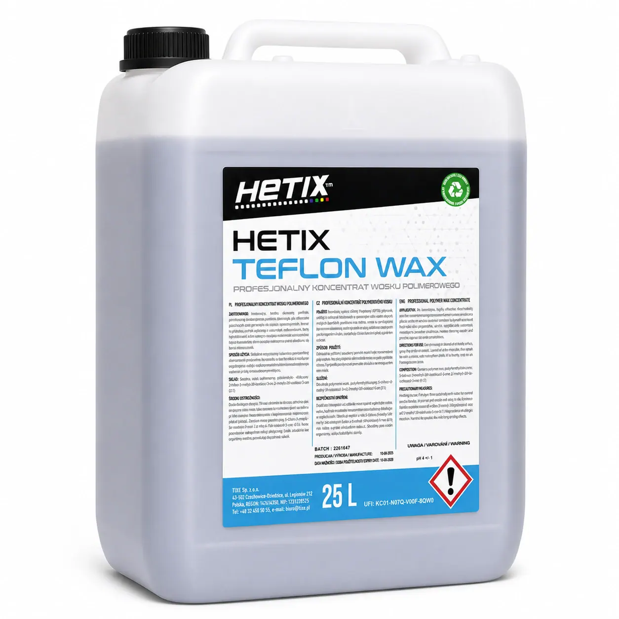 HETIX TEFLON WAX — opakowanie produktu