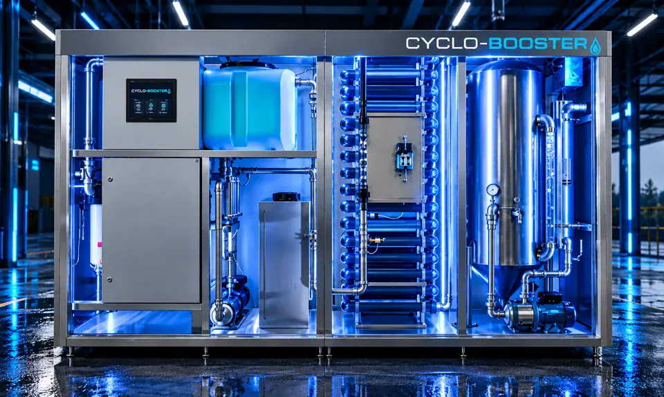 Ilustracja systemu CYCLO-BOOSTER