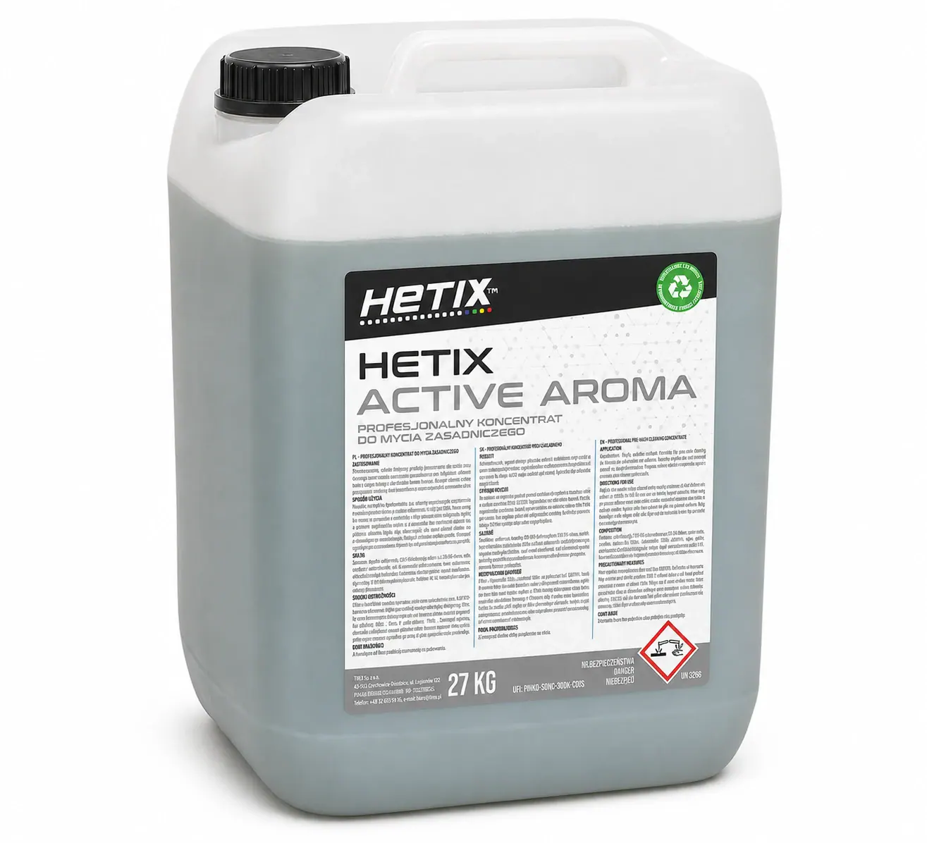 Produkt HETIX ACTIVE AROMA w materiałach TIXE