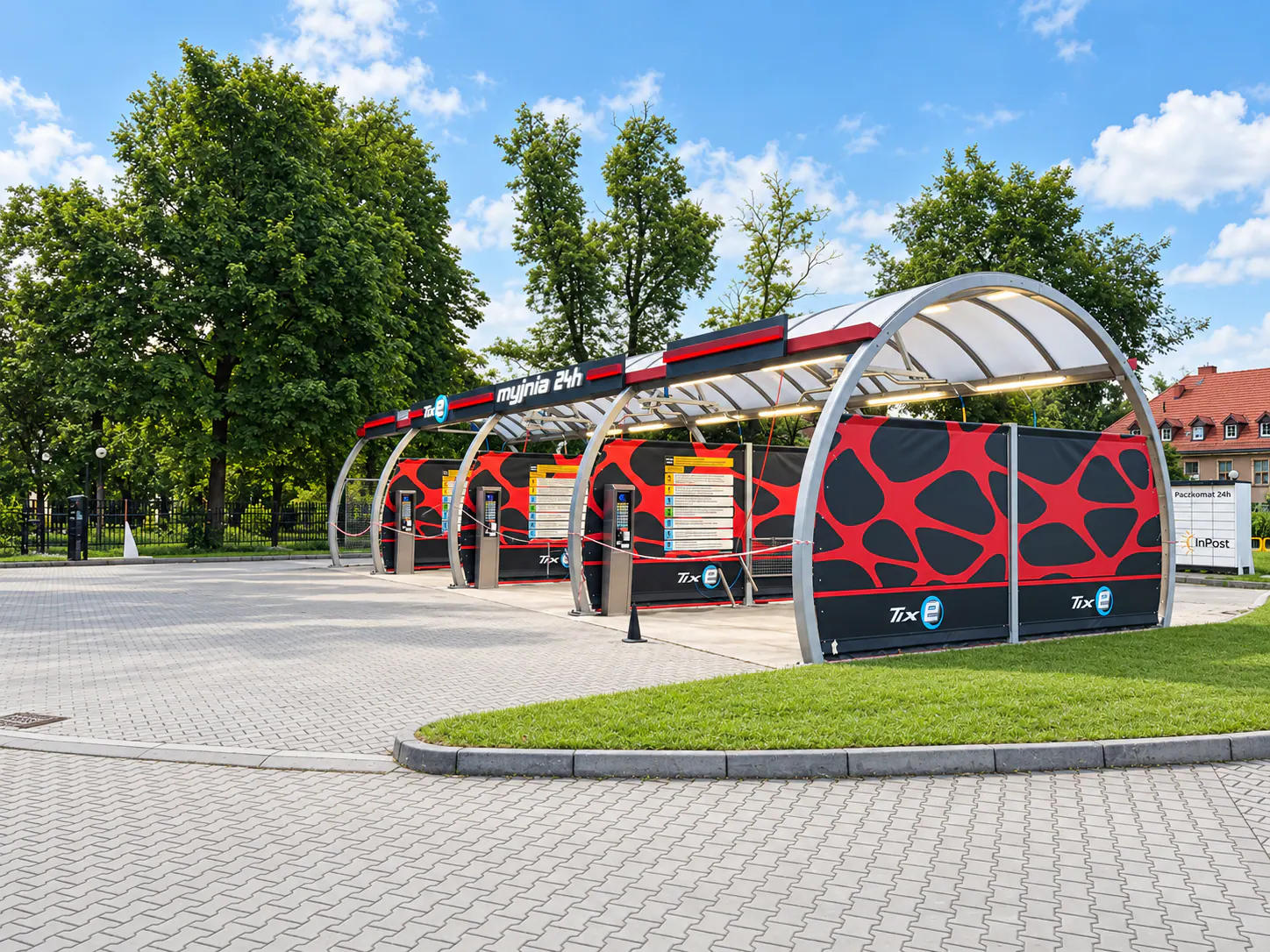 Myjnia w Zabrzu z identyfikacją TIXE po modernizacji